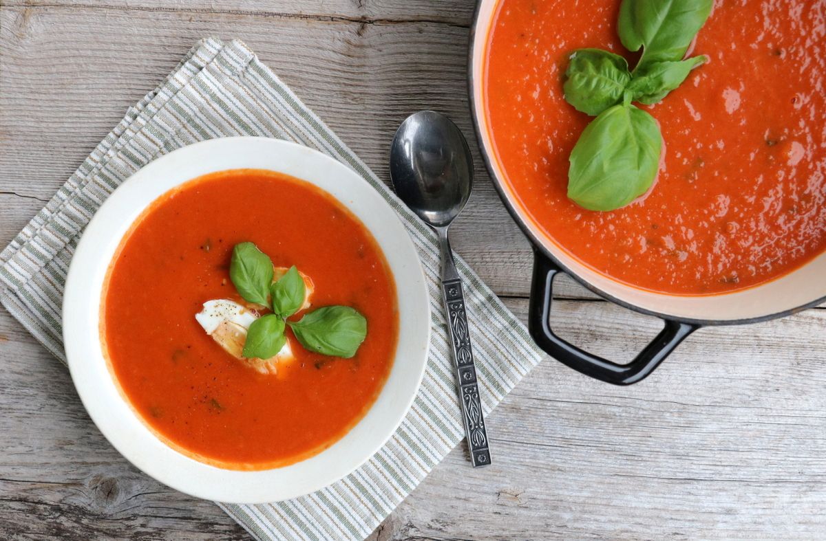 Verdens beste heimelaga tomatsuppe