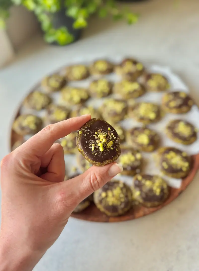 Søte, seige, sunnere pistasjknapper