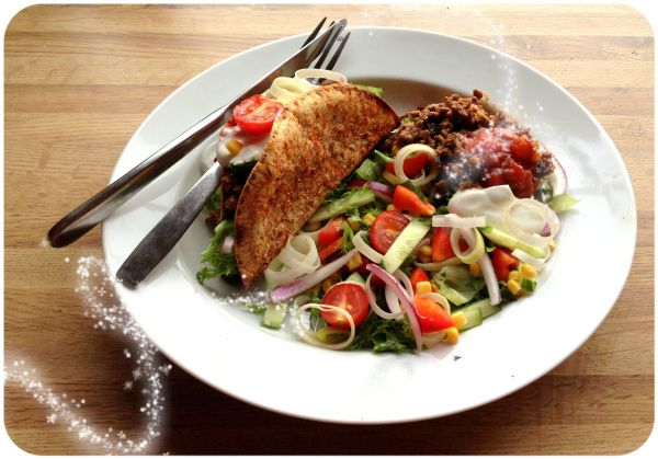 Sprø, gode og sunne speltlompe-tacoskjell