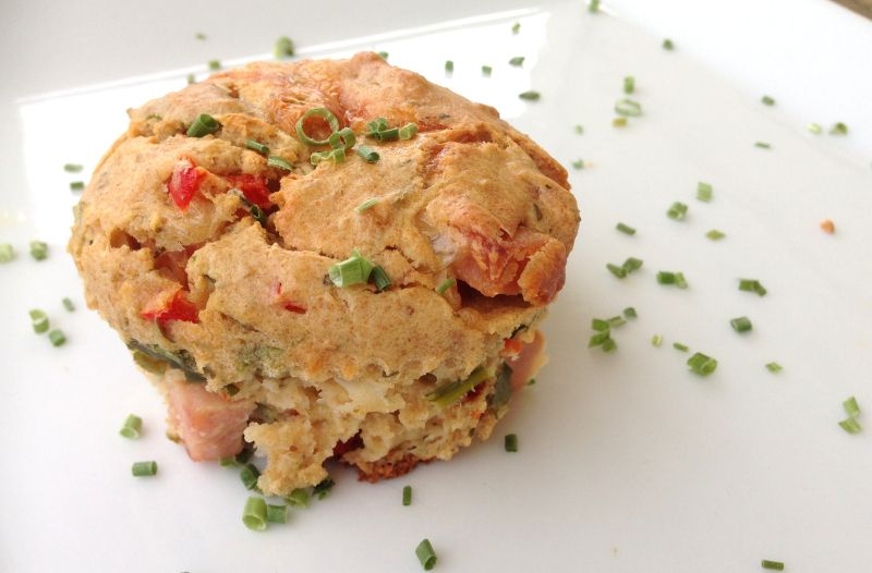 Grove & proteinrike matmuffins!