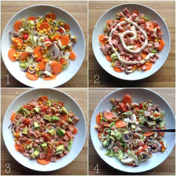 Lun favorittsalat – perfekt sunn, rask og enkel lunsj/middag