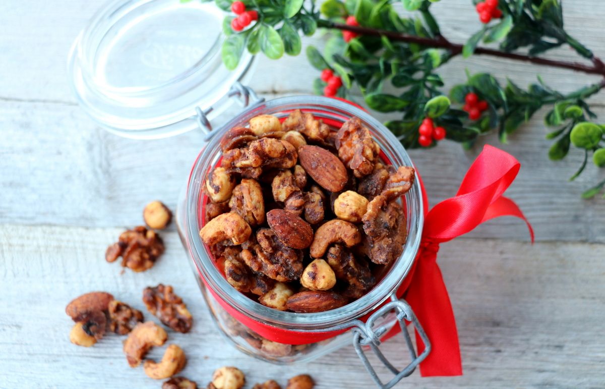 Sukkerfri, brente julenøtter