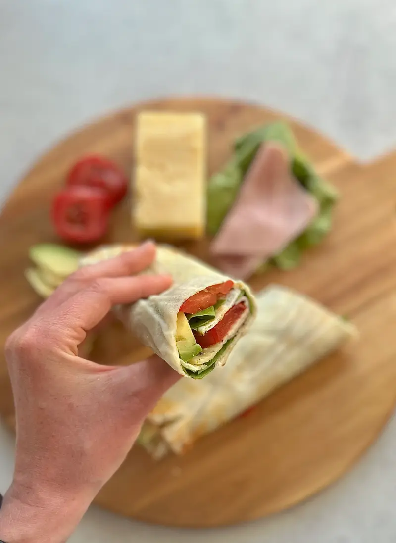 Slik lager du cottage cheese wraps!