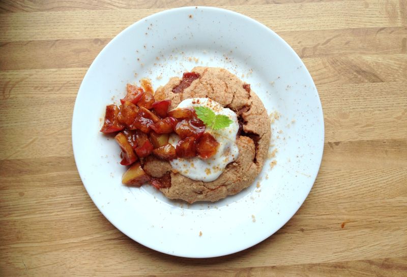 Sunn eplekake på få minutter!