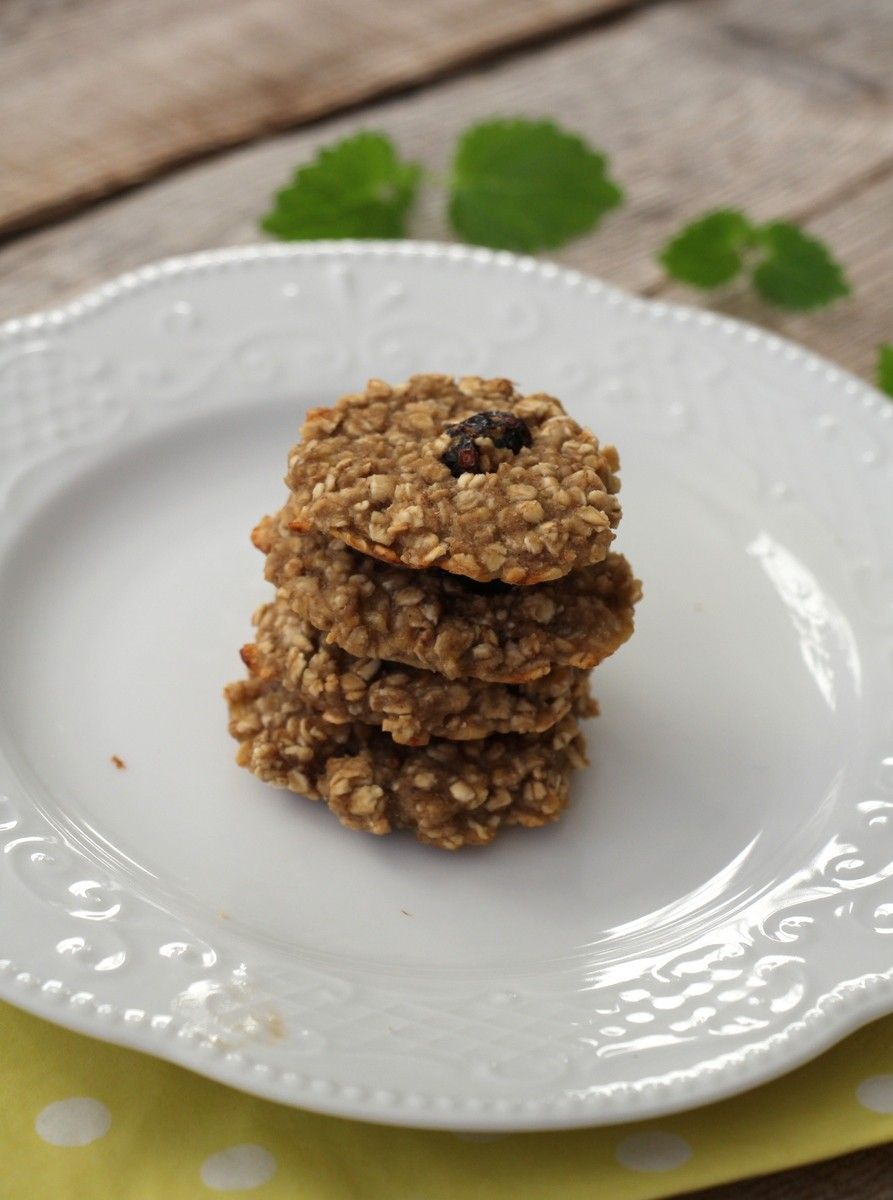 Banankjeks med havregryn