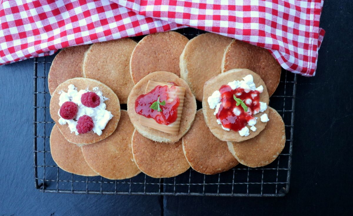 Enkle bananpannekaker