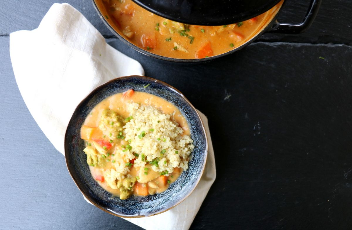 Red curry kyllinggryte