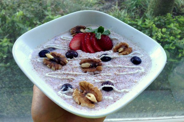 Blueberry (chocolate) overnight oats – to varianter