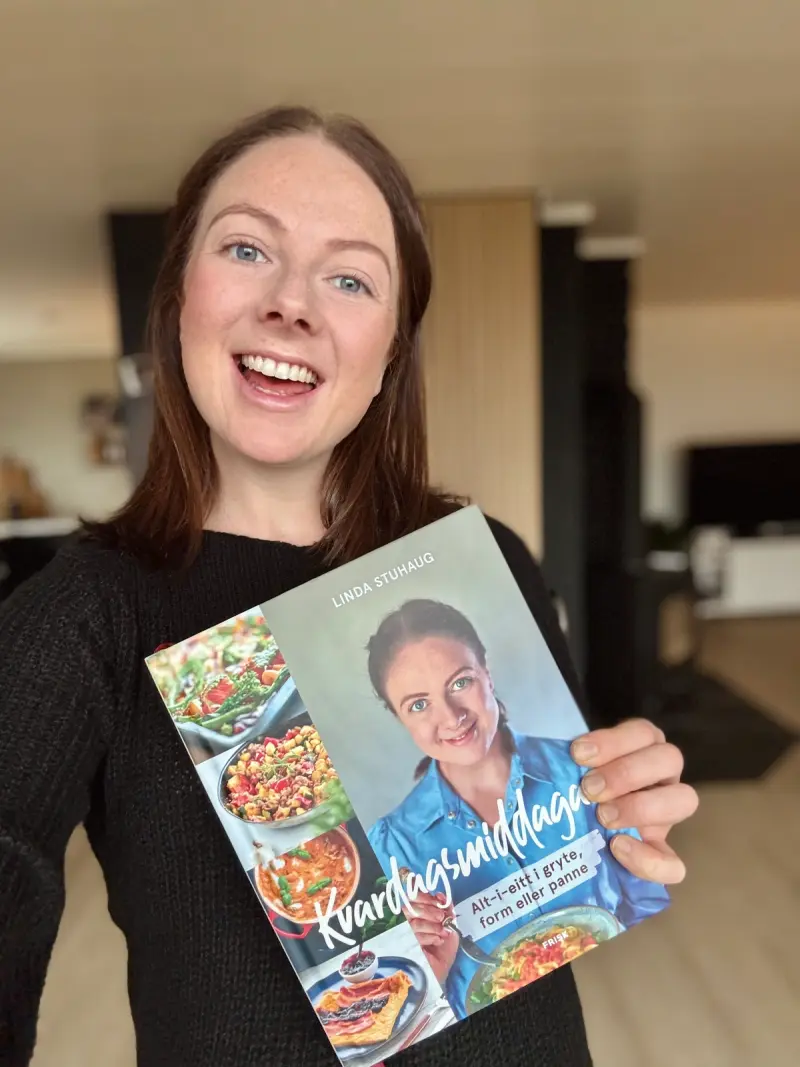Litt om kokeboka mi "Kvardagsmiddagar - alt i eitt i gryte, form eller panne"