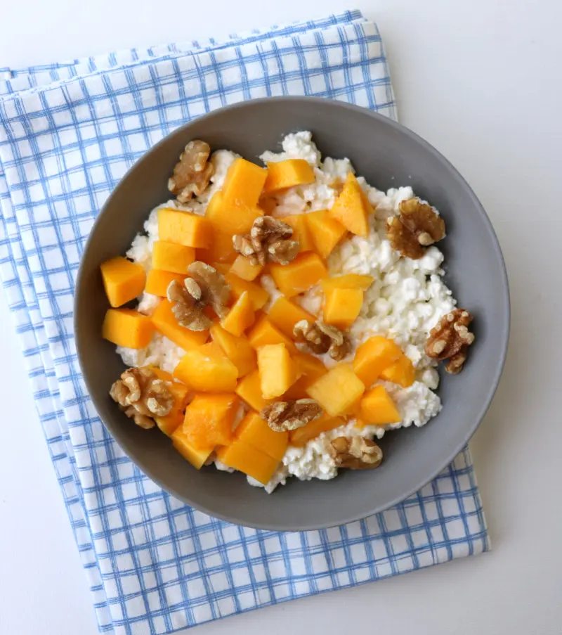 Frukostfavoritt med frisk mango
