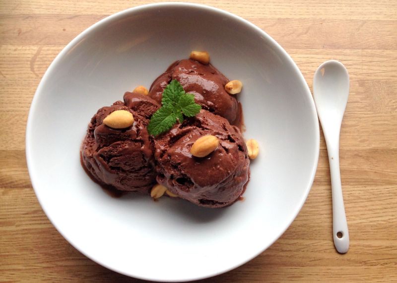 Sukkerfri & mager sjokoladeis