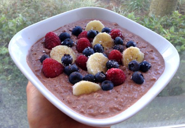 Chocolate overnight oats