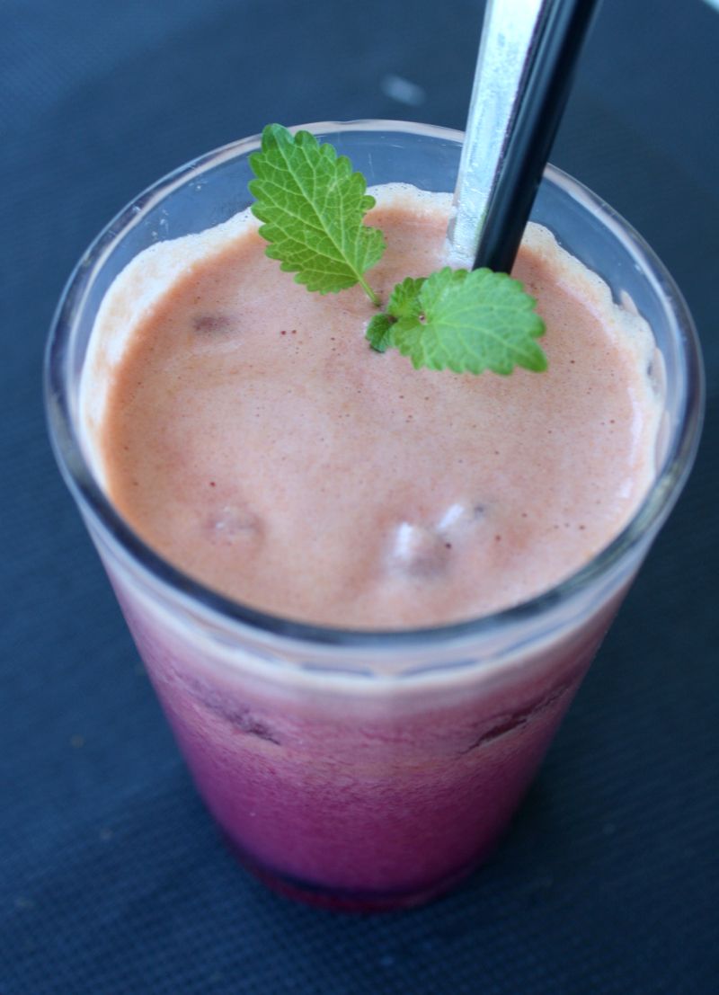 Grønnsaksrester som blir næringsrik juice