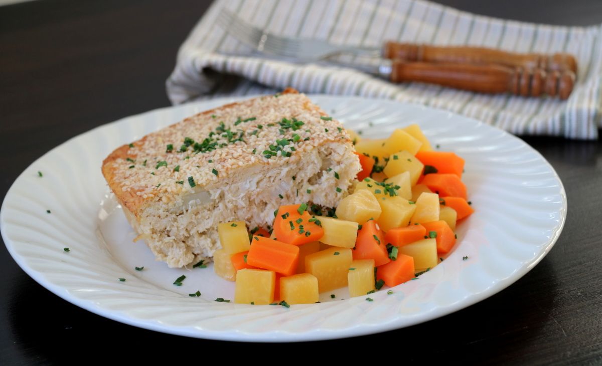 Fiskegrateng med potet