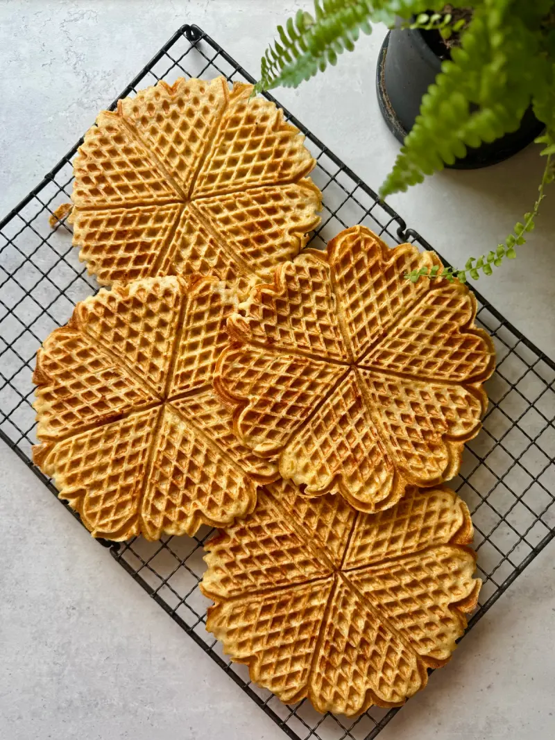 Proteinrike, sunnare vafler