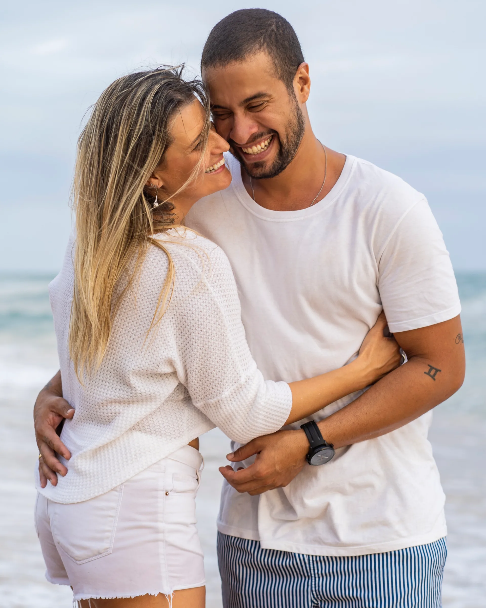 Couple sharing love