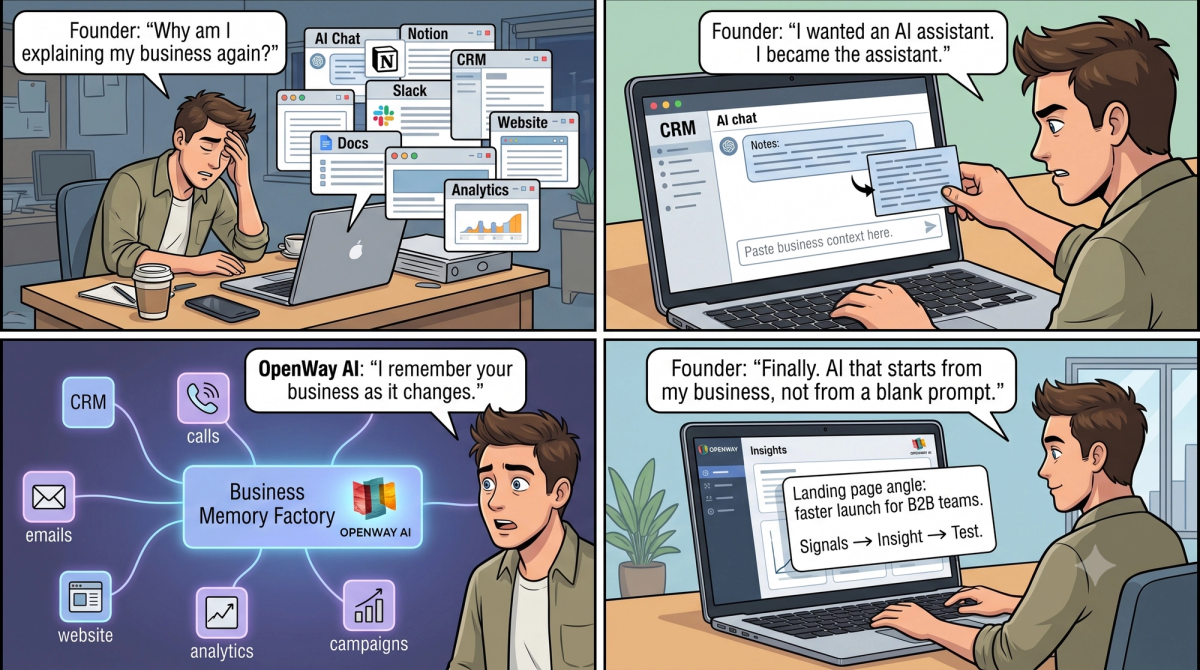 Business Memory Factory: How OpenWay AI Remembers Your Business