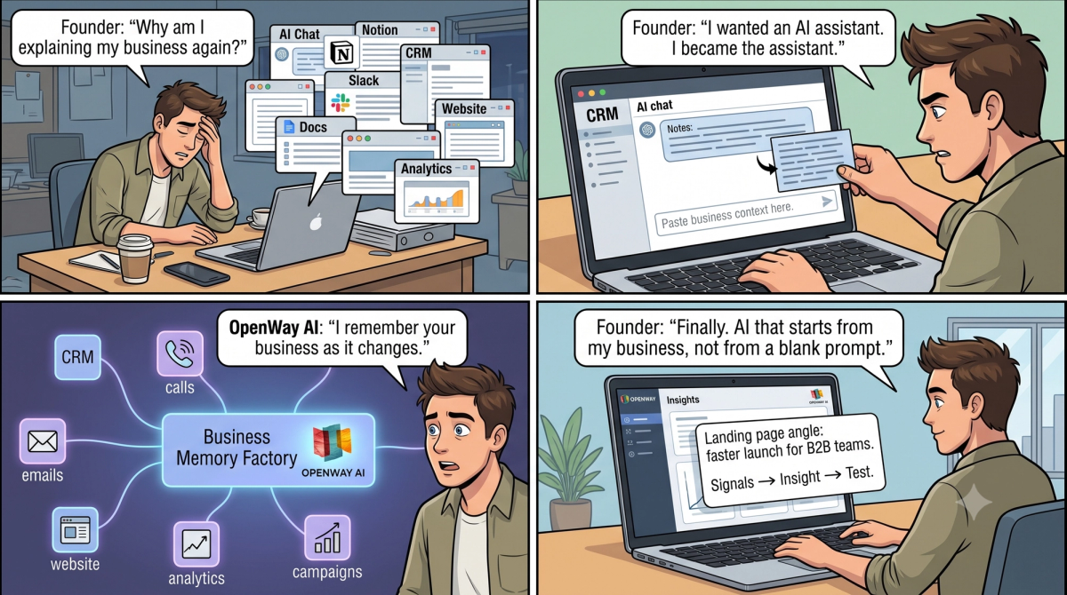 Business Memory Factory: How OpenWay AI Remembers Your Business