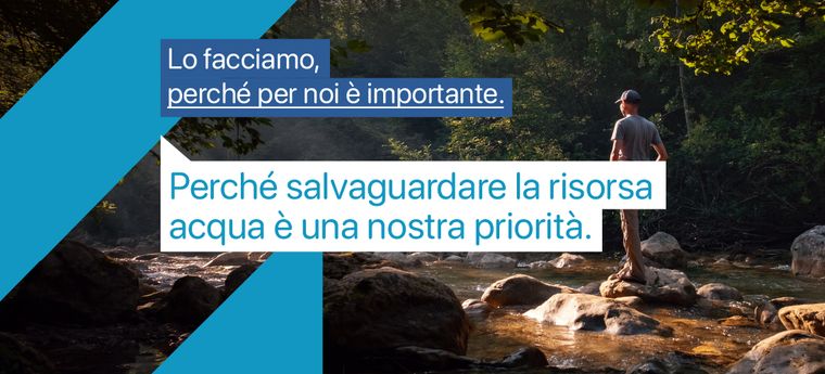 Noi di Ascenza ci prendiamo cura delle Piante, delle Persone e del Pianeta. Pertanto, anche avere cura dell'acqua è un nostro impegno.