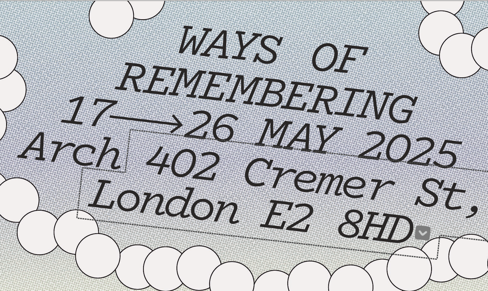 Exhibition: Ways of Remembering Hong Kong