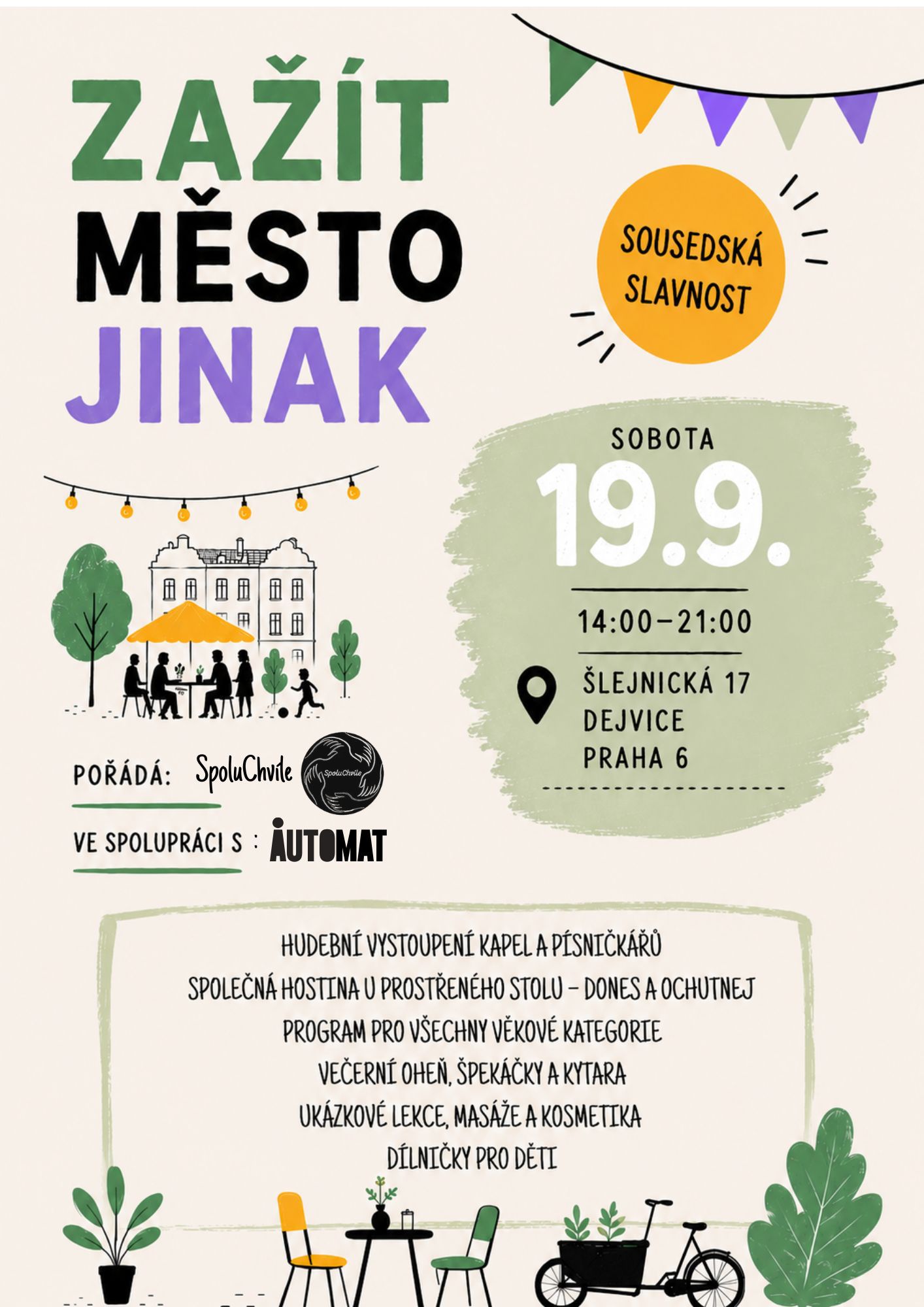 Akce Zažít město jinak ve Spoluchvíli