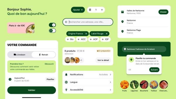 Application Mes Halles