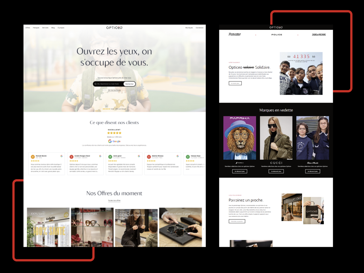 SITE WEB OPTICEO