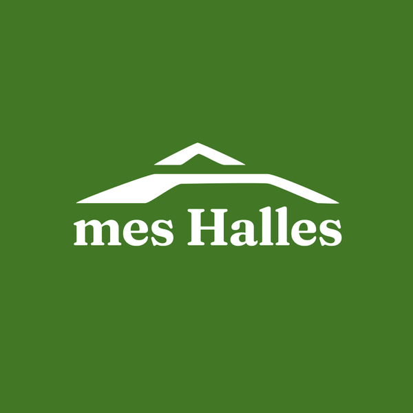 Écran d'accueil de l'application Mes Halles