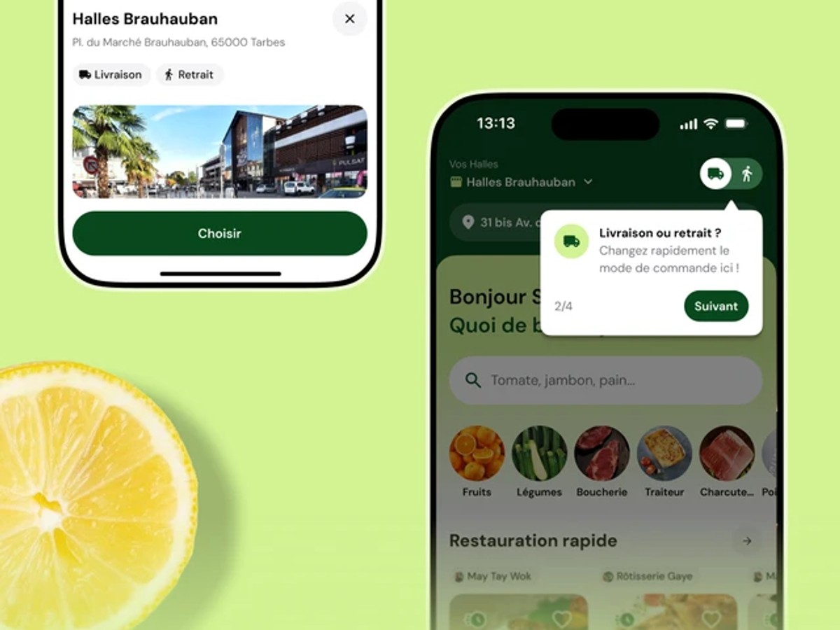 Application Mes Halles