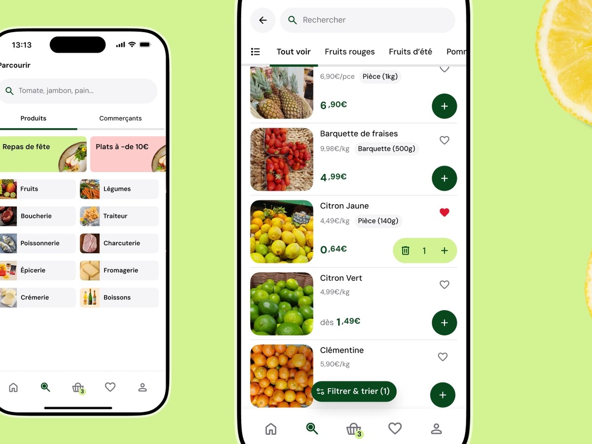 Application Mes Halles