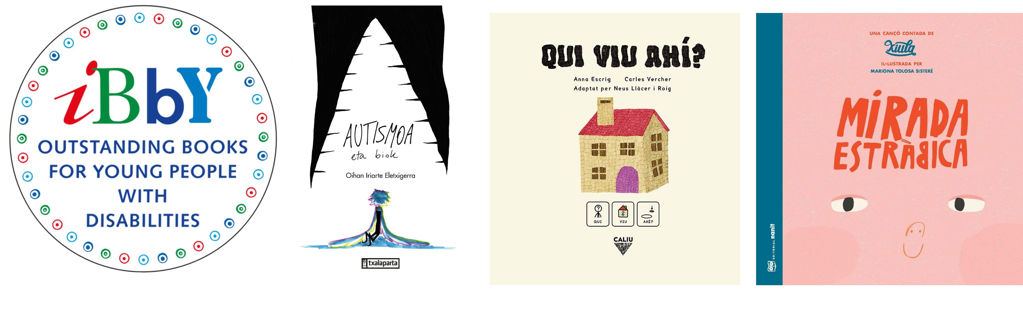 Tres títulos españoles seleccionados por el Centro de Documentación de IBBY para Libros Infantiles y Juveniles sobre la Discapacidad