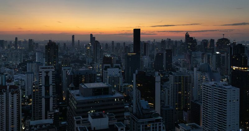 Bangkok skyline 2026 — cheapest Delhi to Bangkok return flights available from ₹13,000 in July