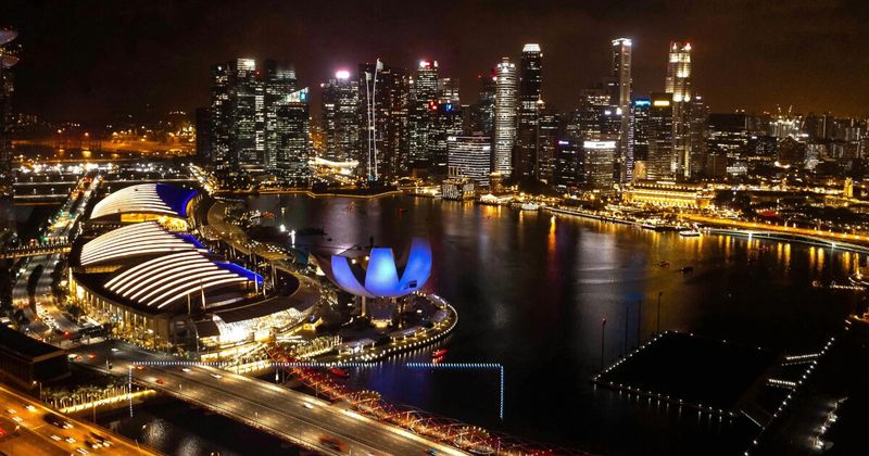 Singapore city aerial view — Singapore Airlines LAX to India Pacific hub routing advantage 2026