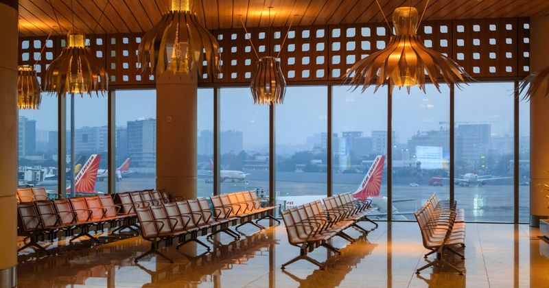 Mumbai Chhatrapati Shivaji Maharaj International Airport Terminal 2 — all international departures for Dubai and Sharjah flights in 2026