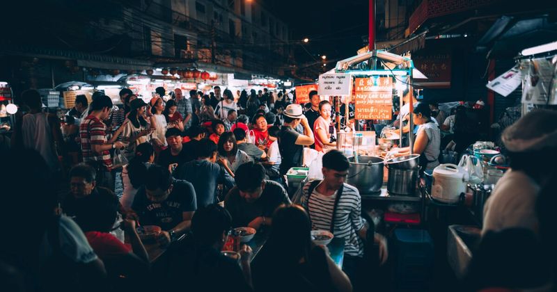 Bangkok Thailand Chatuchak night market — total 5-day Thailand trip from Mumbai under ₹55000 via Thai Lion Air DMK 2026.