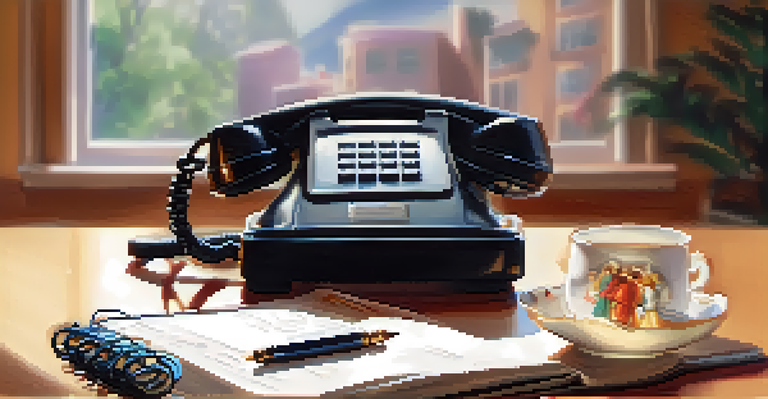 A hand reaching for a crisis hotline phone in a cozy setting, symbolizing accessibility and support for individuals in distress.