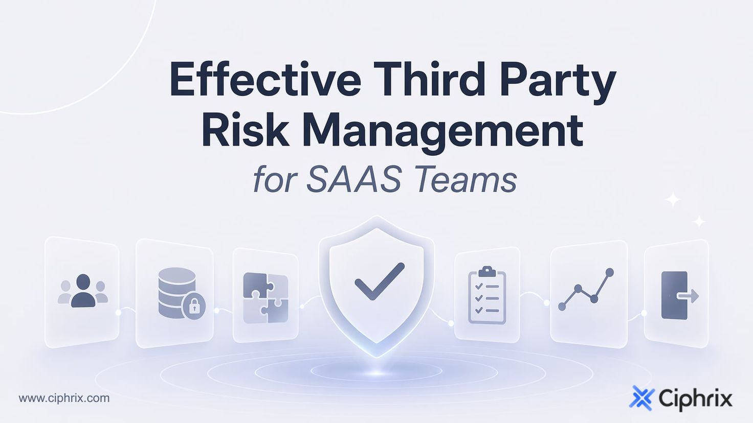Effective third party risk management for SaaS teams