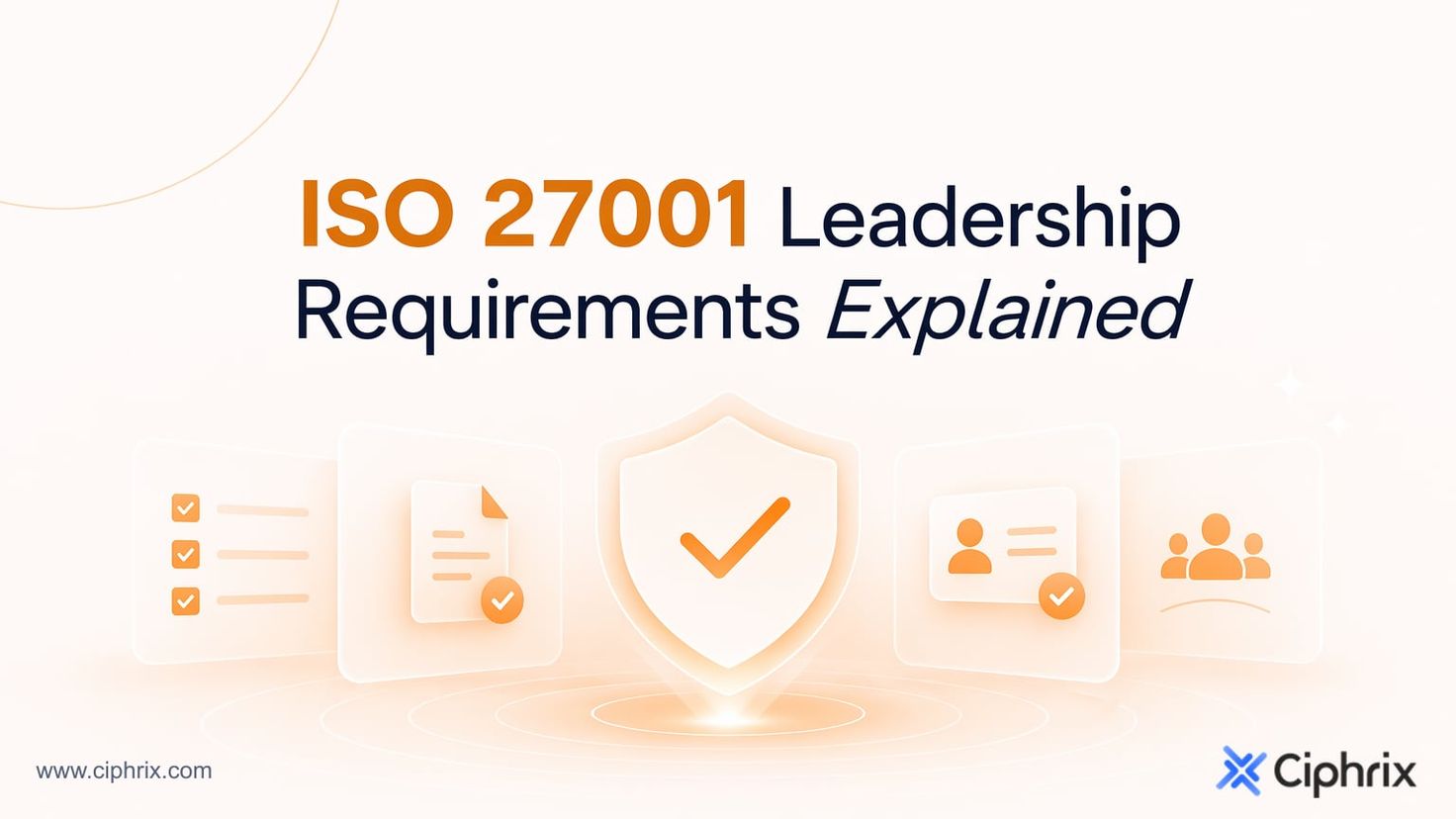 ISO 27001 leadership requirements explained