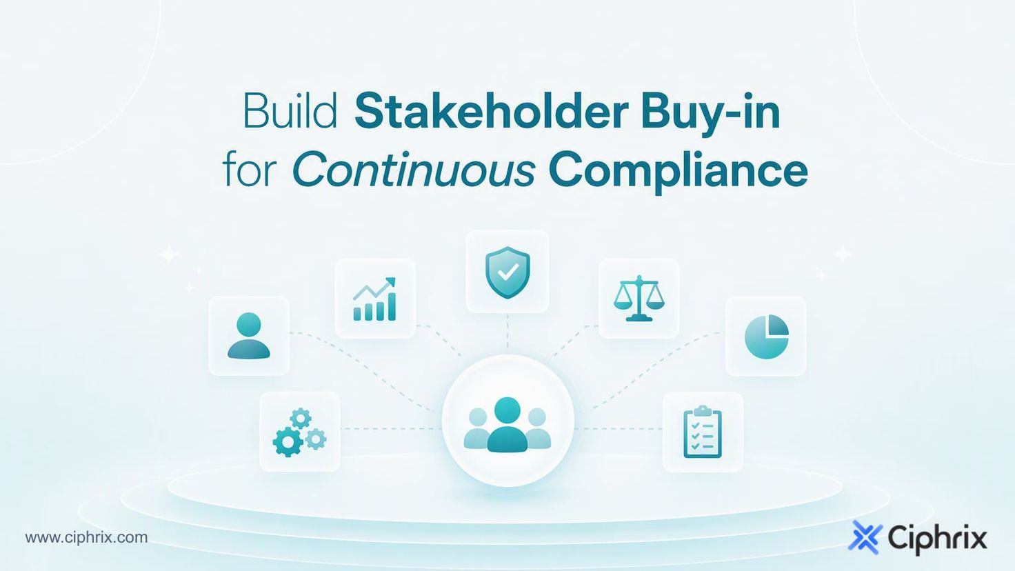 Build stakeholder buy-in for continuous compliance
