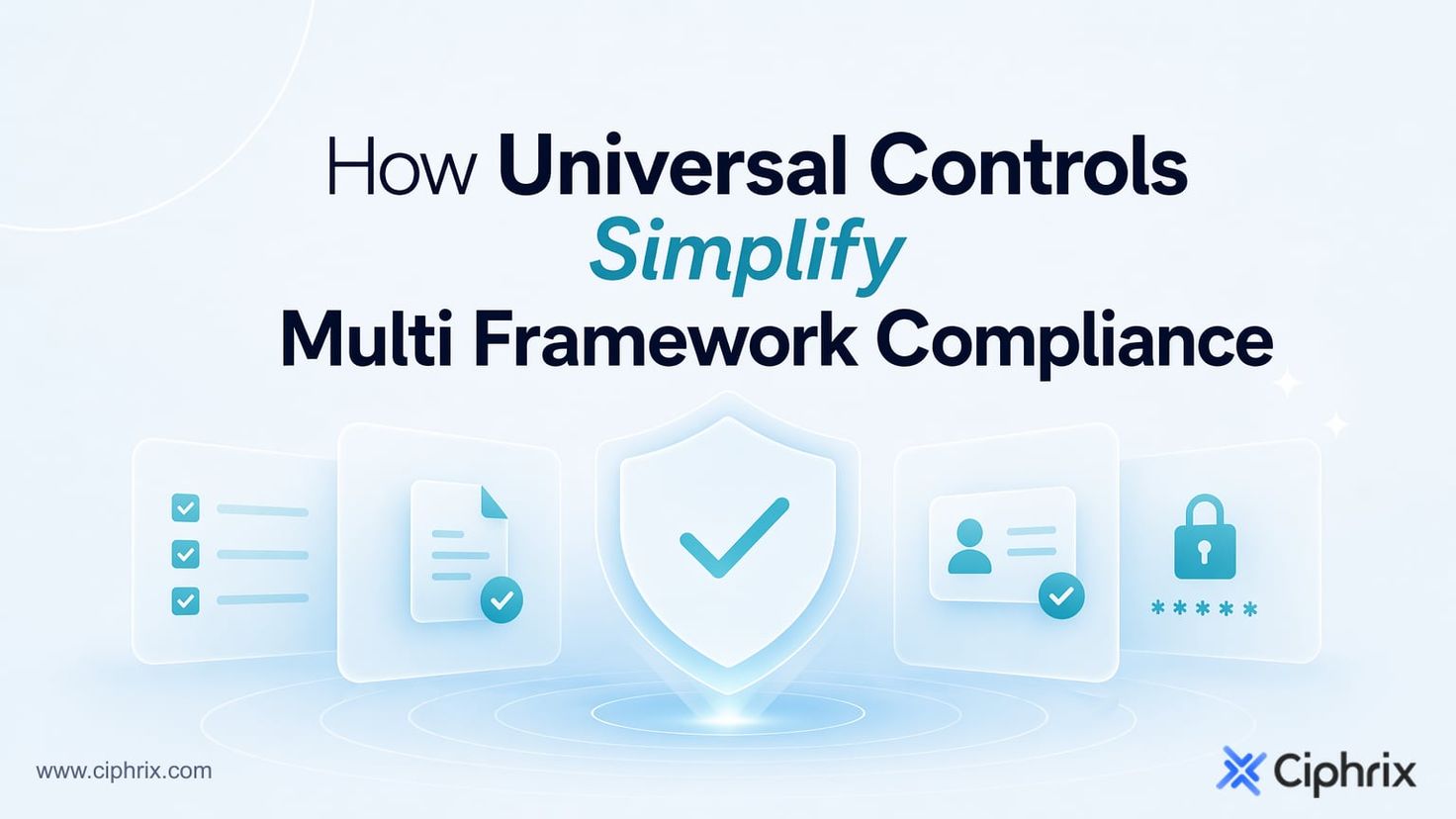 How universal controls simplify multi framework compliance