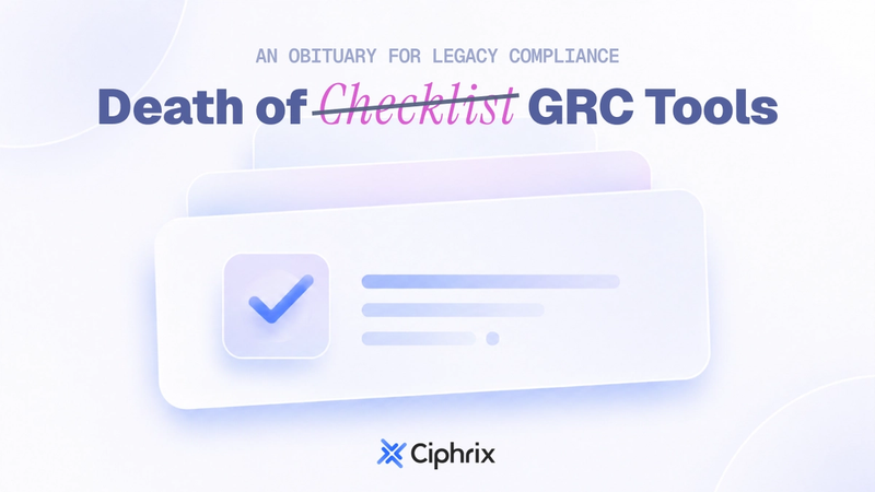 The Death of the Checklist: Why CTOs are Trading Manual GRC for Autonomous AI Agents