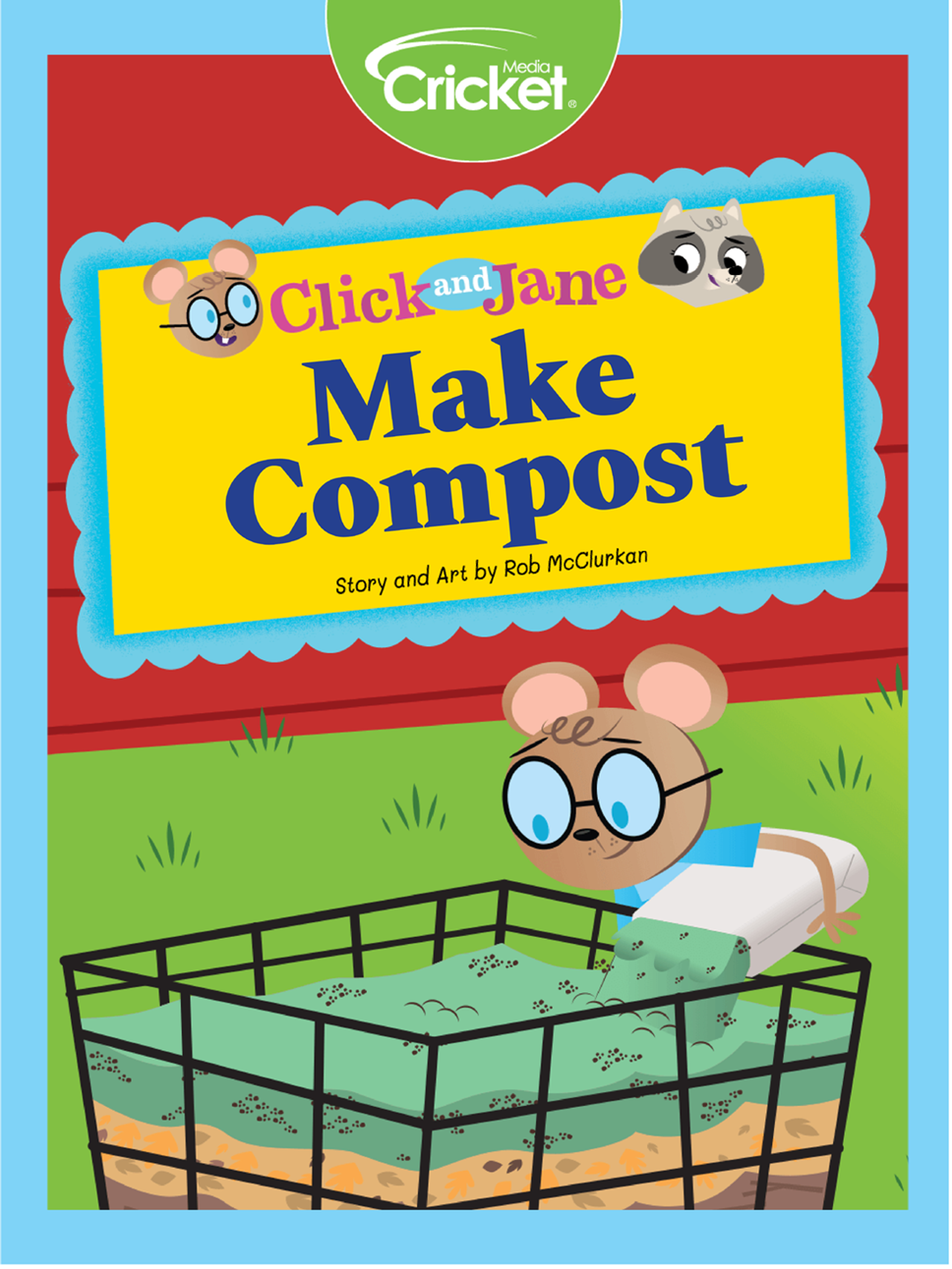 Click and Jane make compost