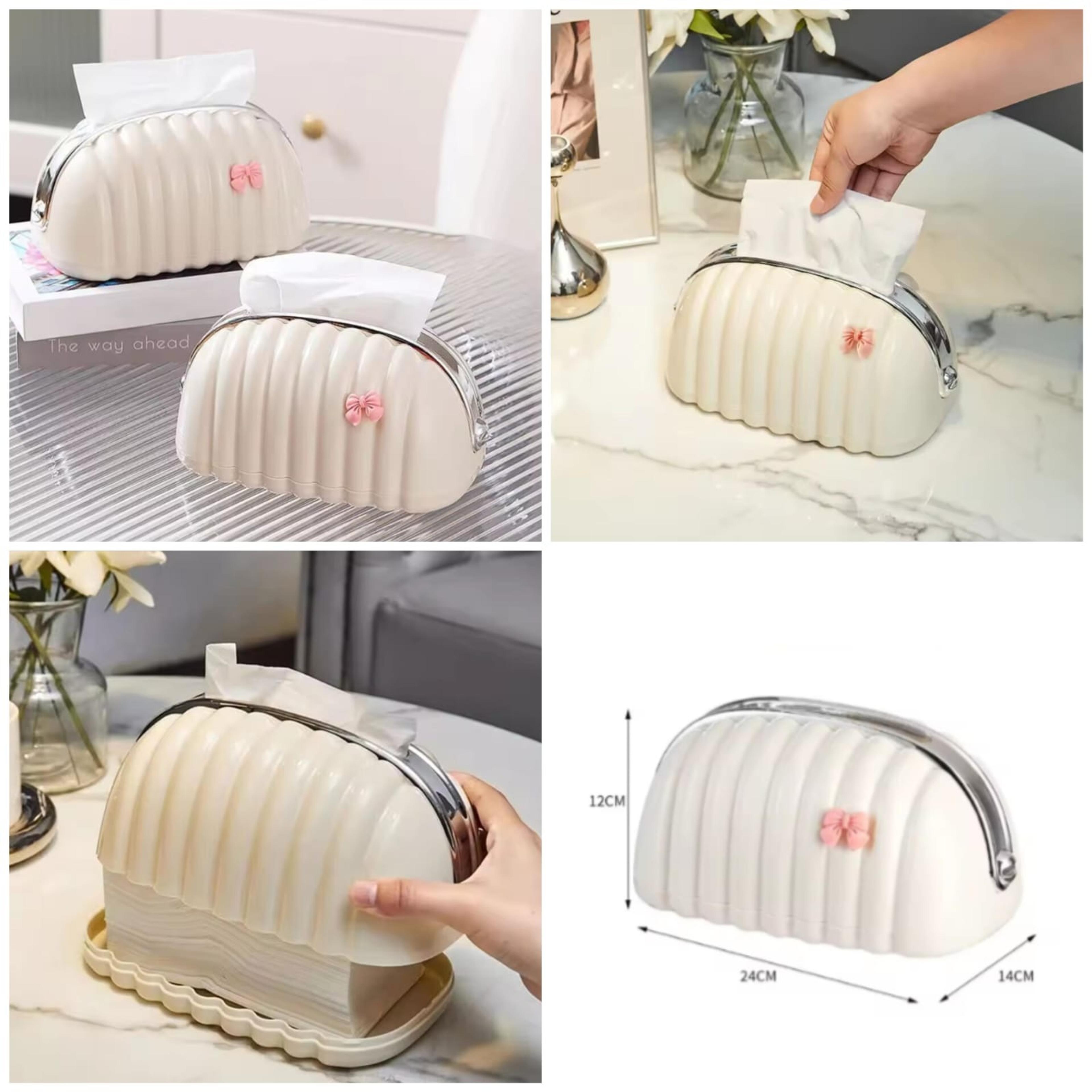 Shell Tissue Box Holder - Thumbnail 2