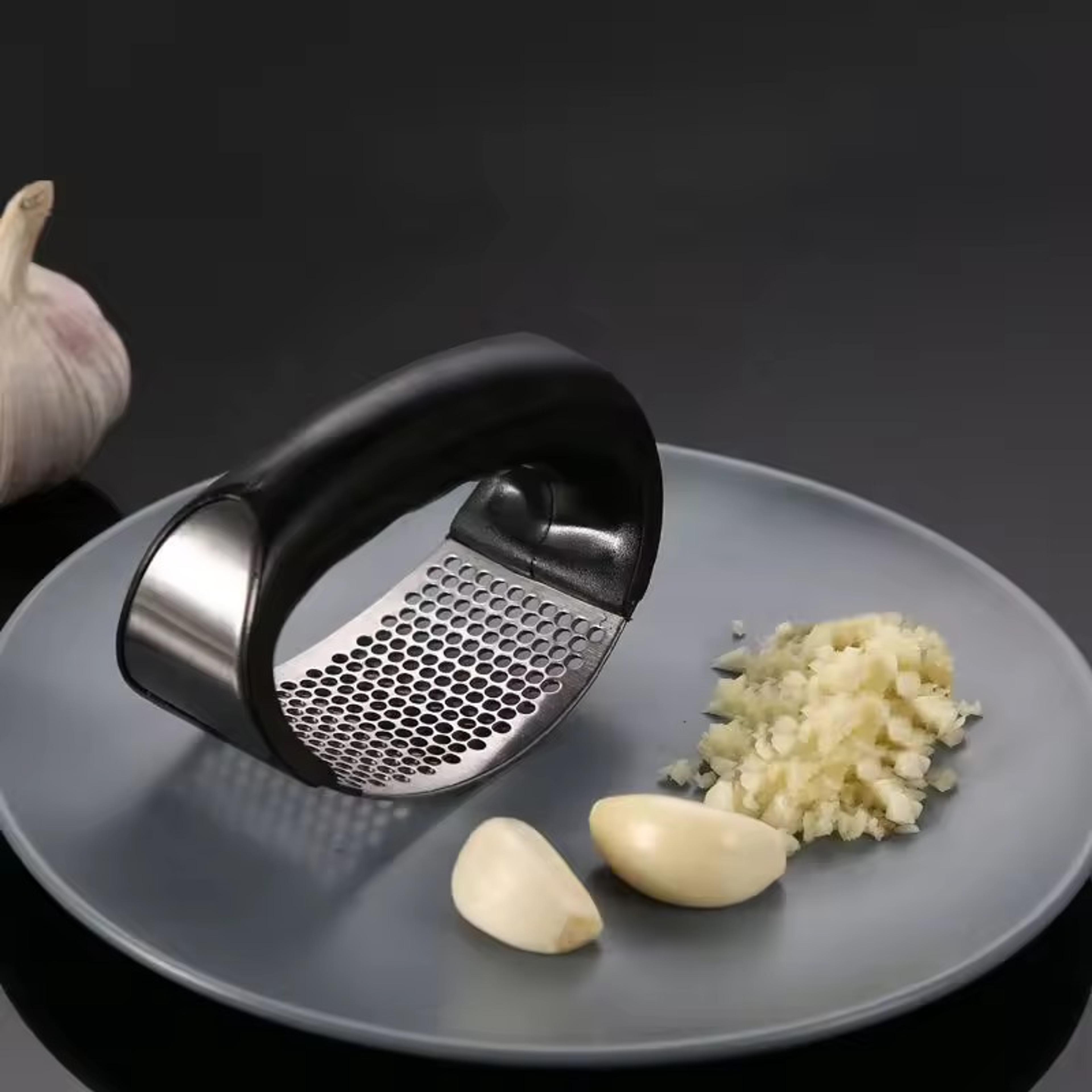Stainless Steel Garlic Press - Thumbnail 8