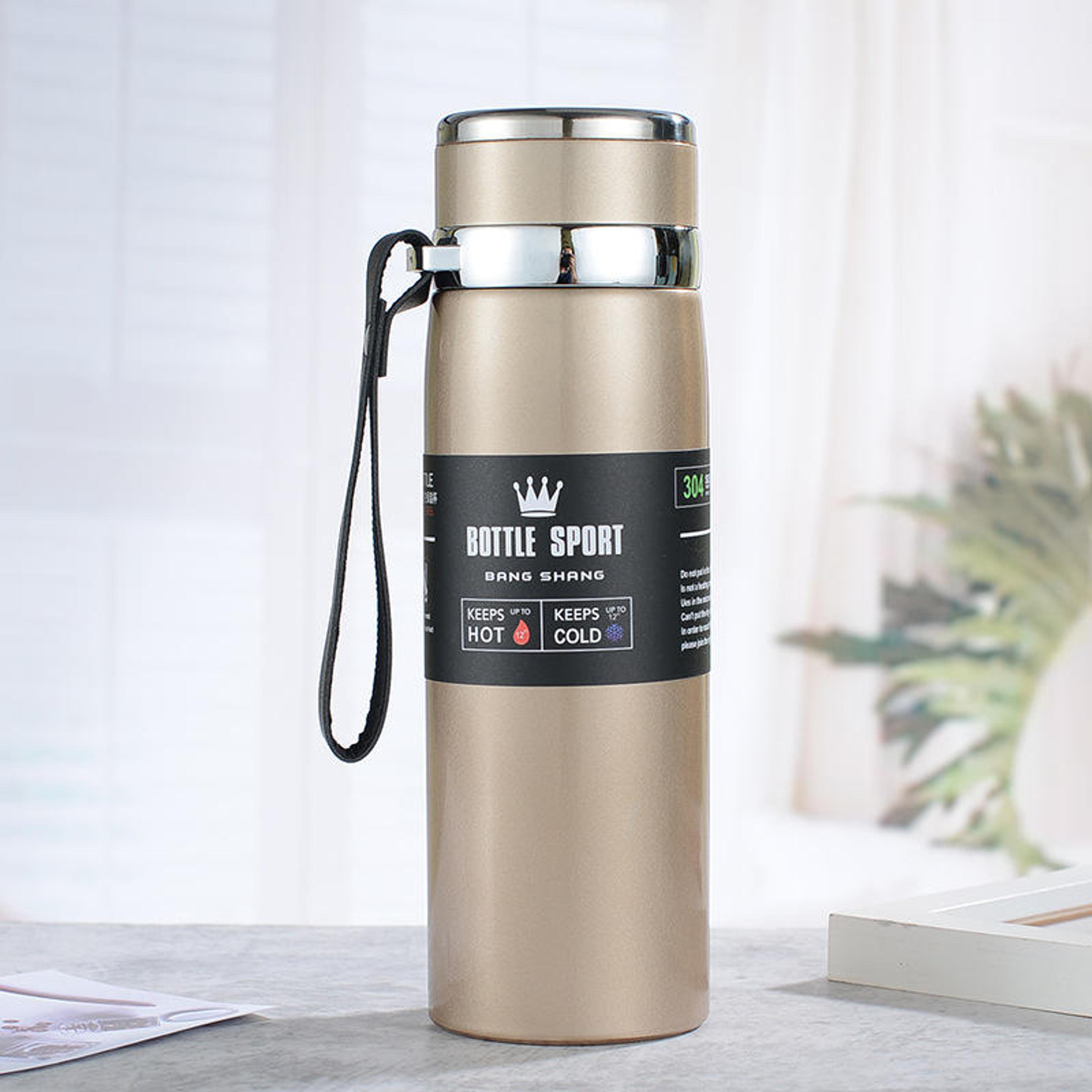 Leakproof Slim Stainless Steel Water Bottle - Thumbnail 4