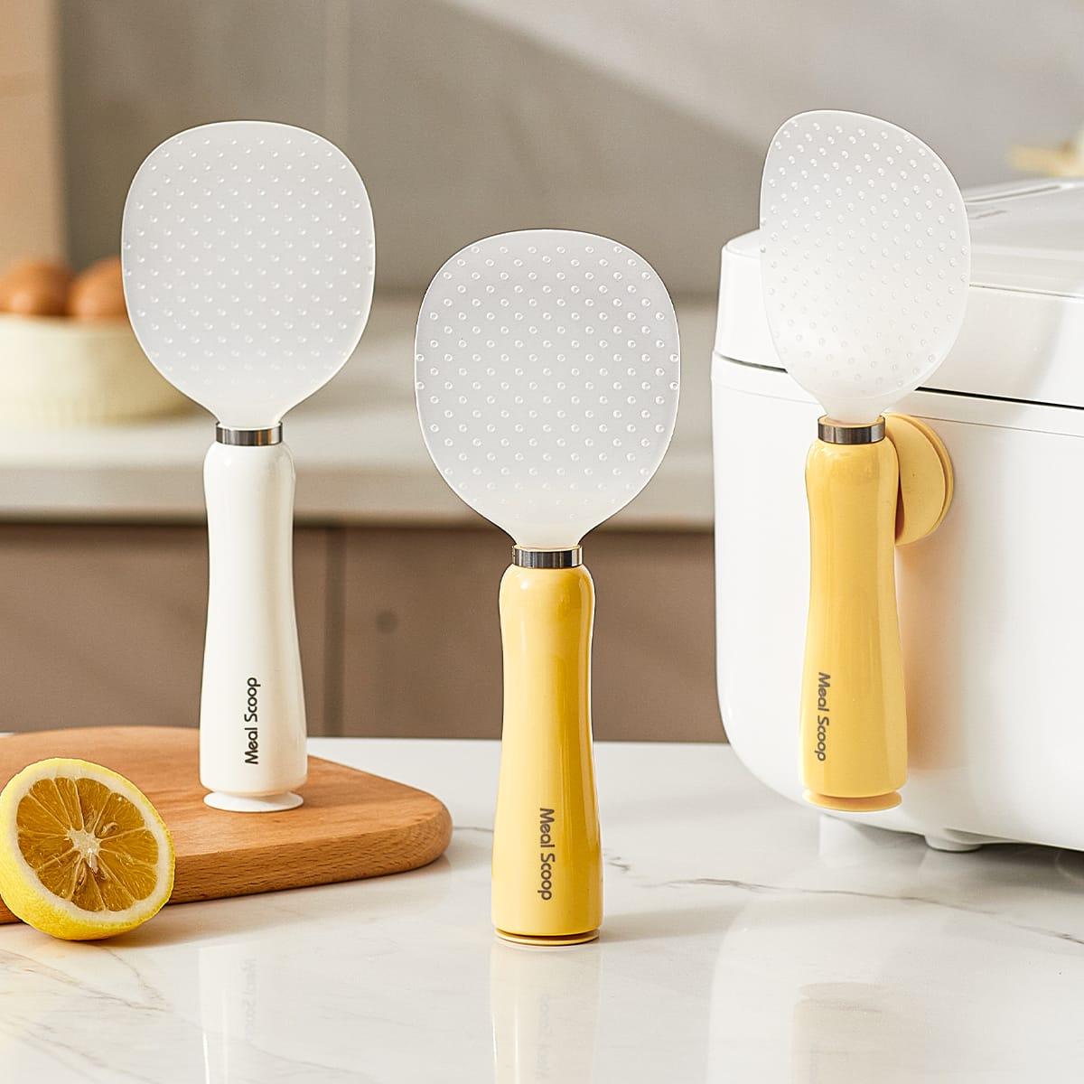 Magnetic Rice Spatula with Stand - Image 1