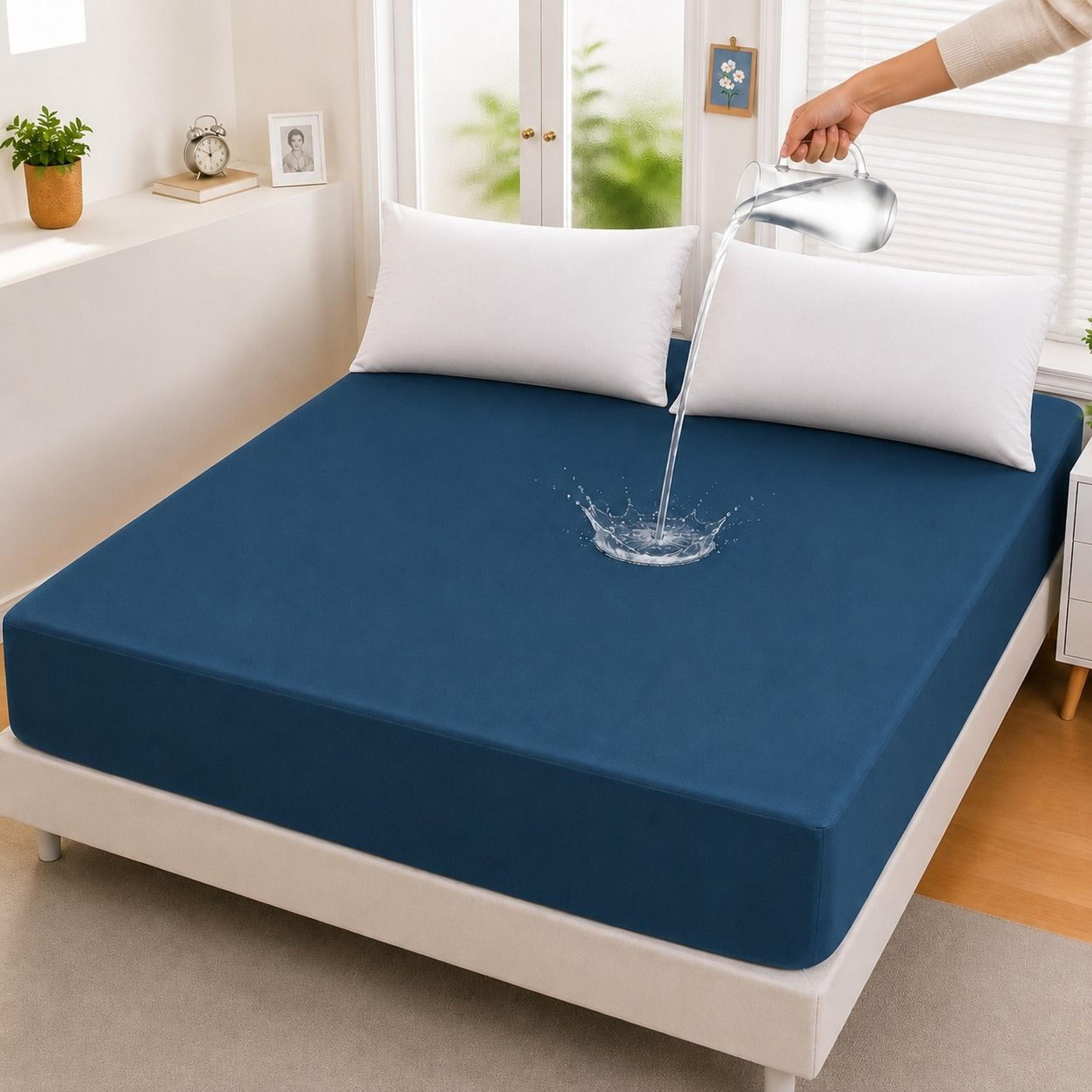 Micro Fitted Waterproof Mattress Cover & Protector - Thumbnail 6