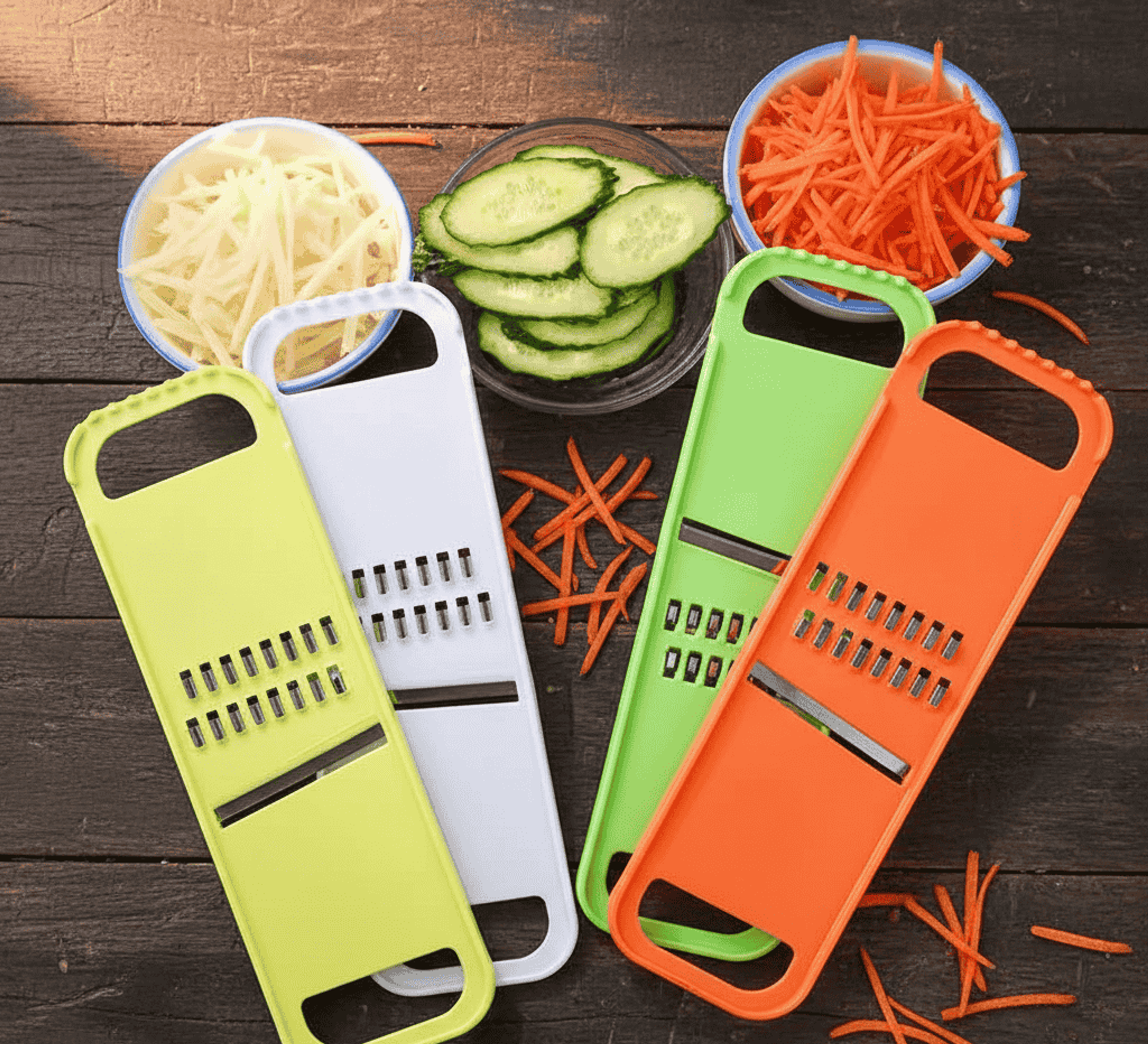 Stainless Steel Mandoline & Grater - Thumbnail 4
