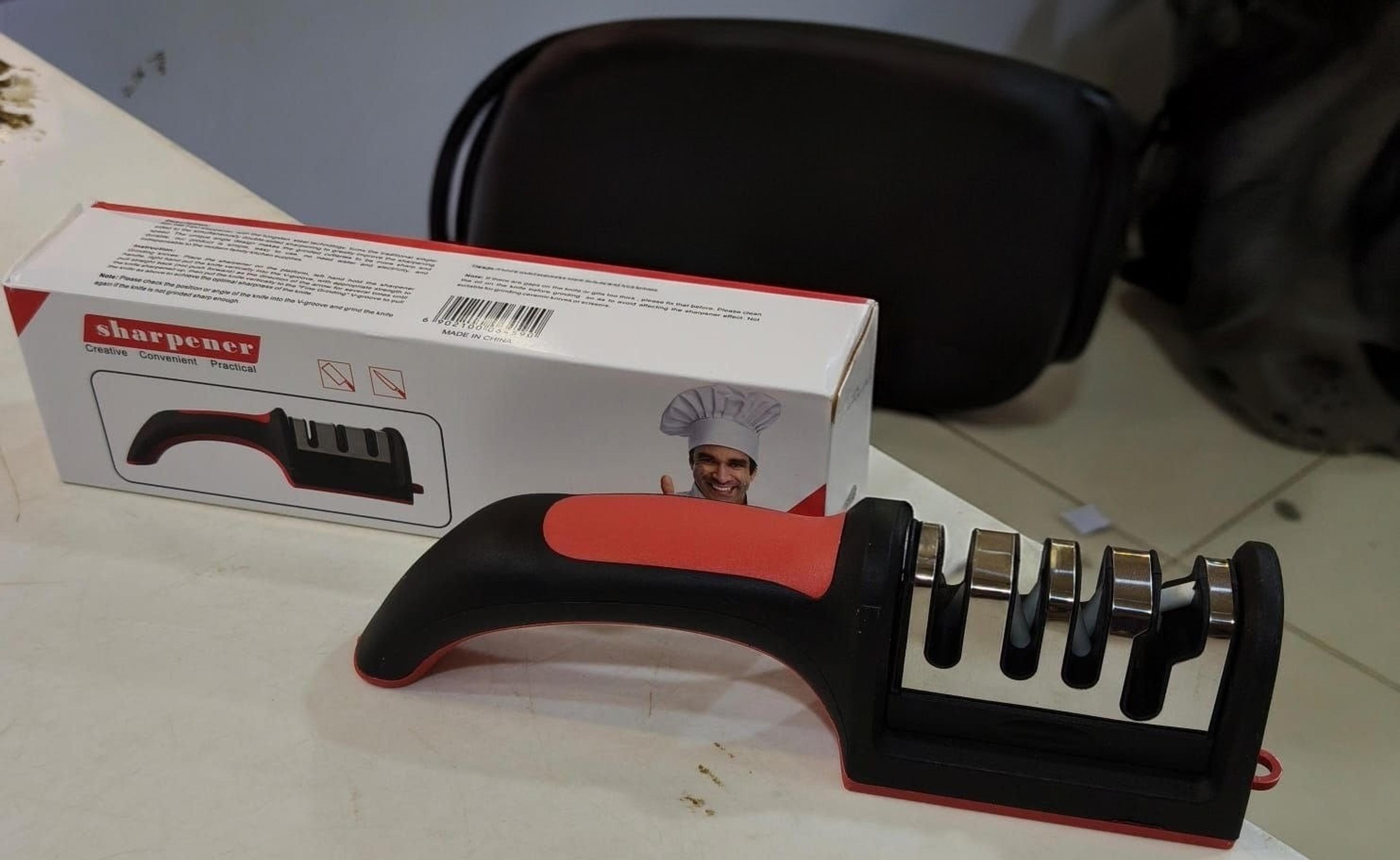 3-Stage Knife Sharpener - Thumbnail 4