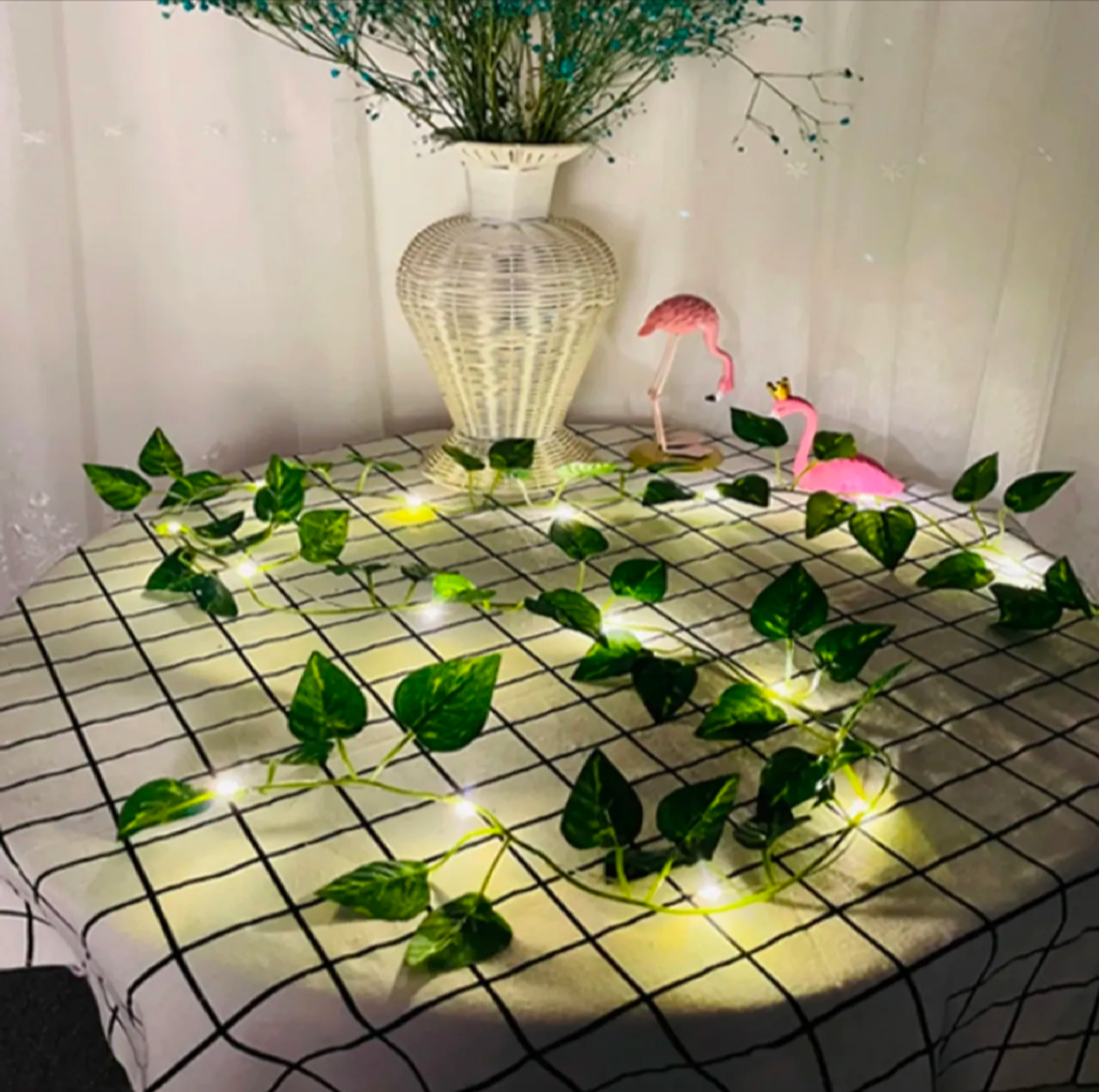 LED Money Plant Leaf Lights - Thumbnail 2